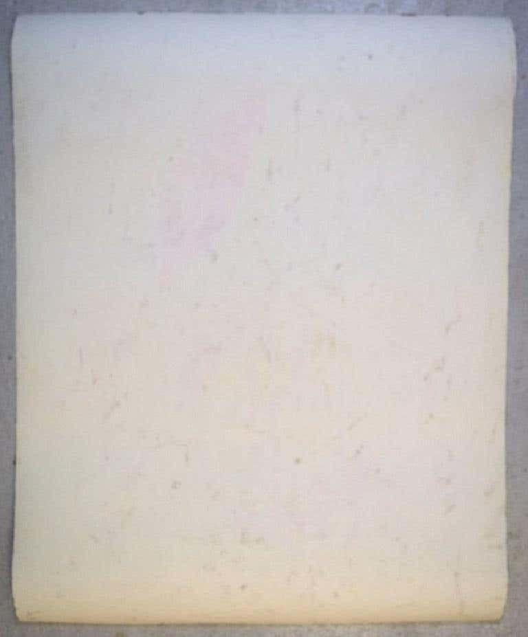 photo furniture Ivy Lysdal, Mixed Media On Cardboard, Large Abstract Modernist Painting