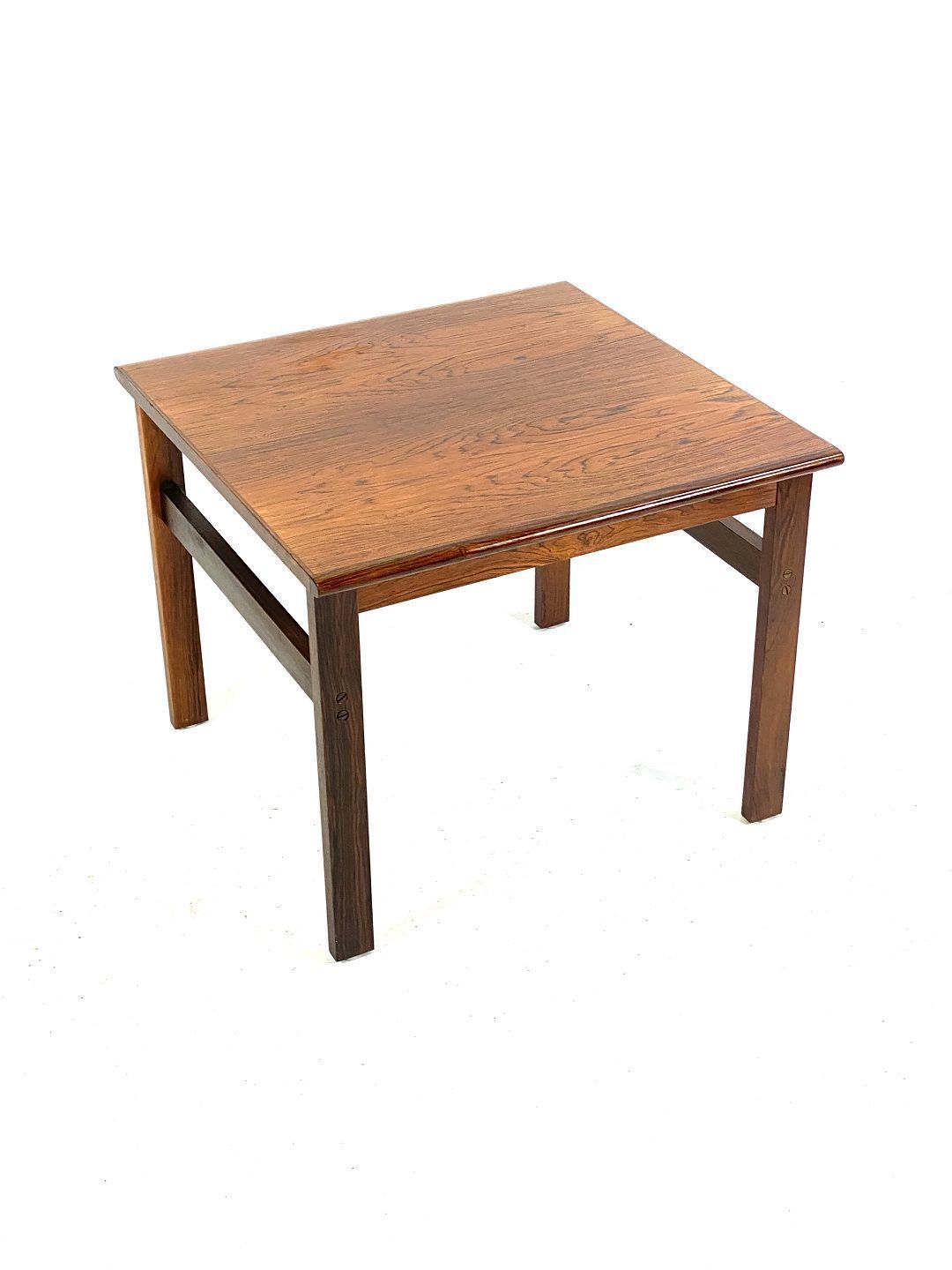 Coffee Table In Rosewood Of Danish Design From The 1960s