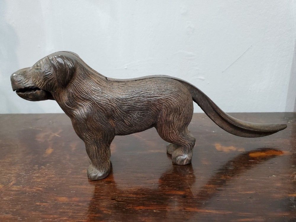 Victorian Cast Metal Nutcracker Dog C1880 photo buy