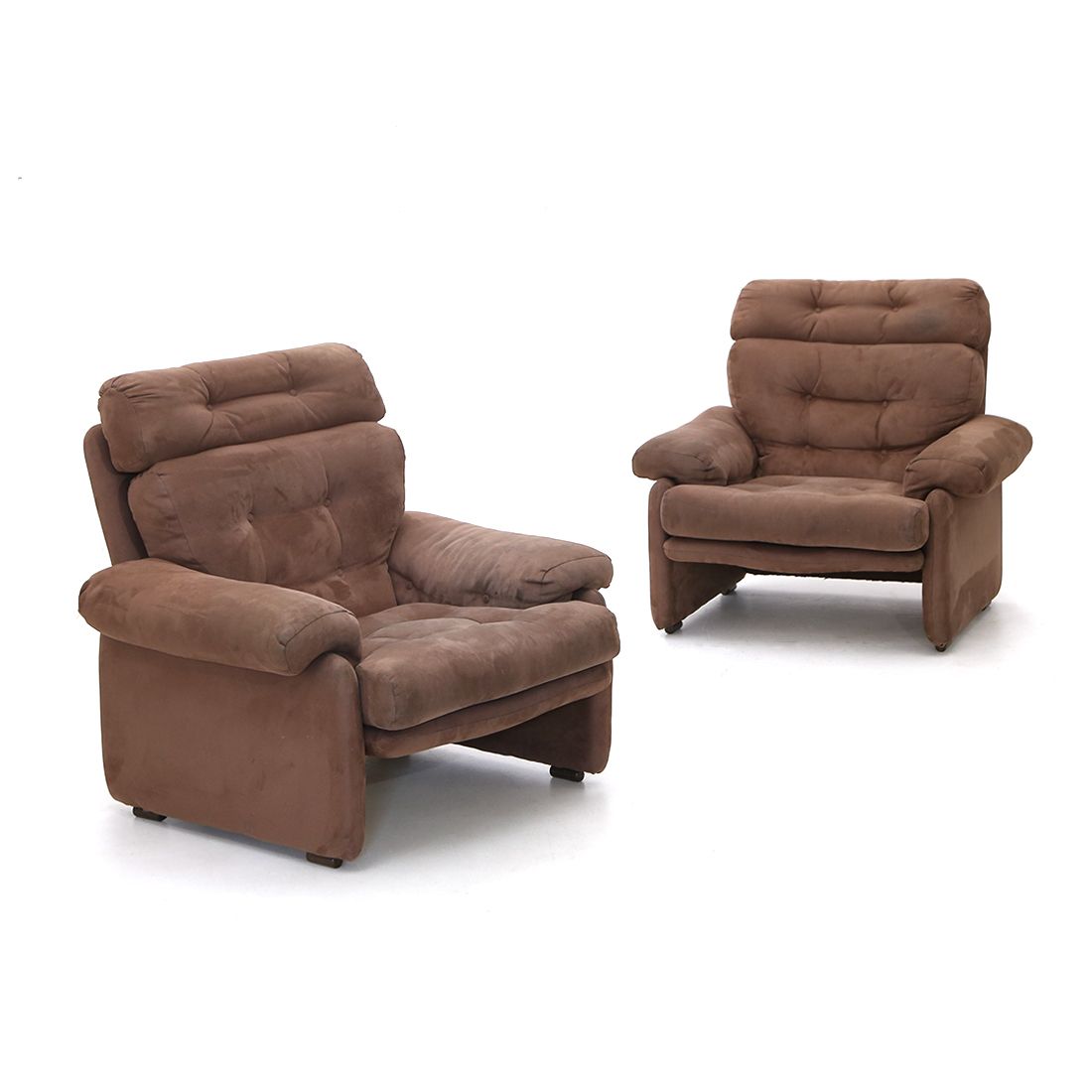 375.0 Pair Of "Coronado" Armchairs By Tobia Scarpa For B&B, 1960s photo