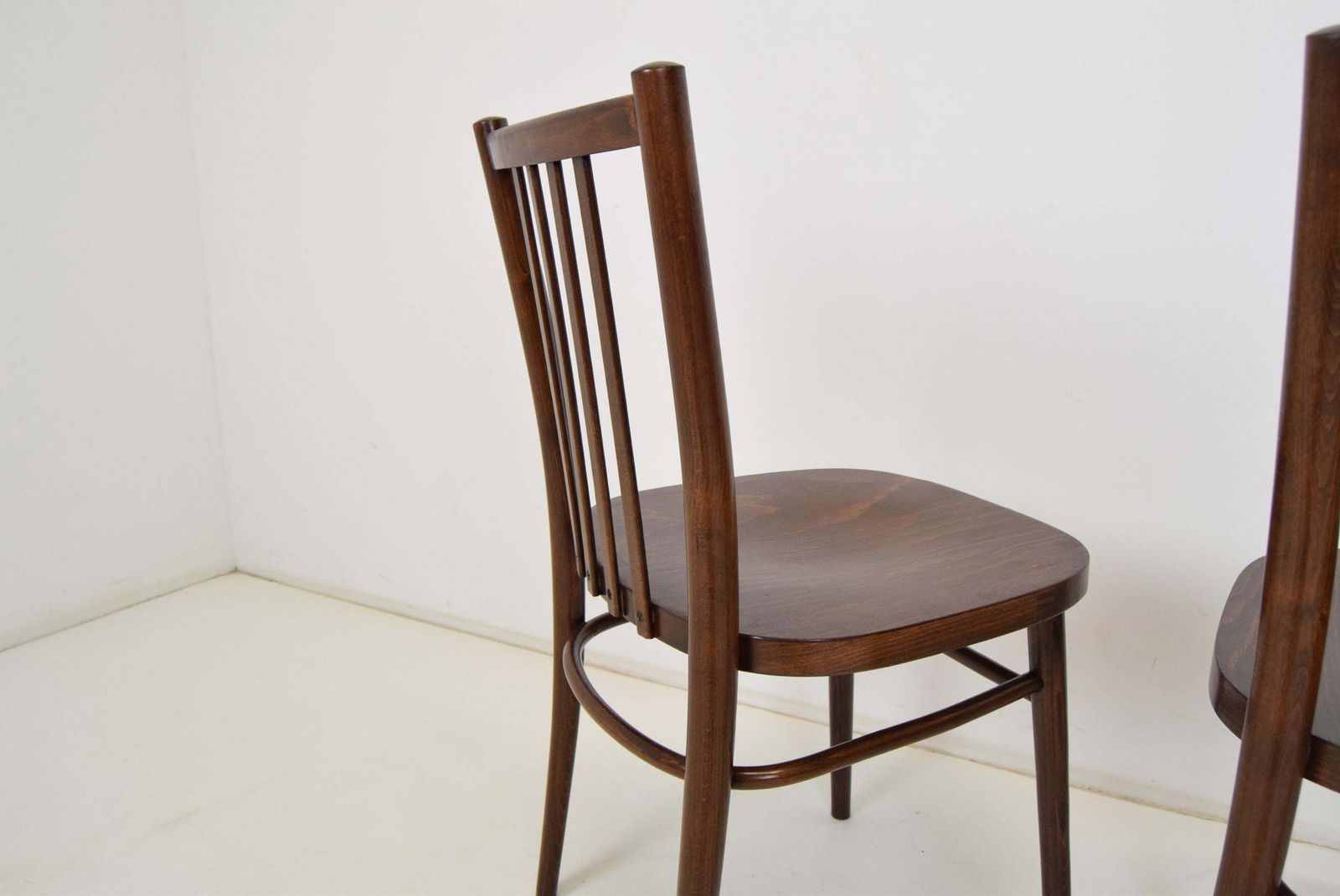 photo furniture Mid Century Set Of Three Chairs,Ton,1960's.