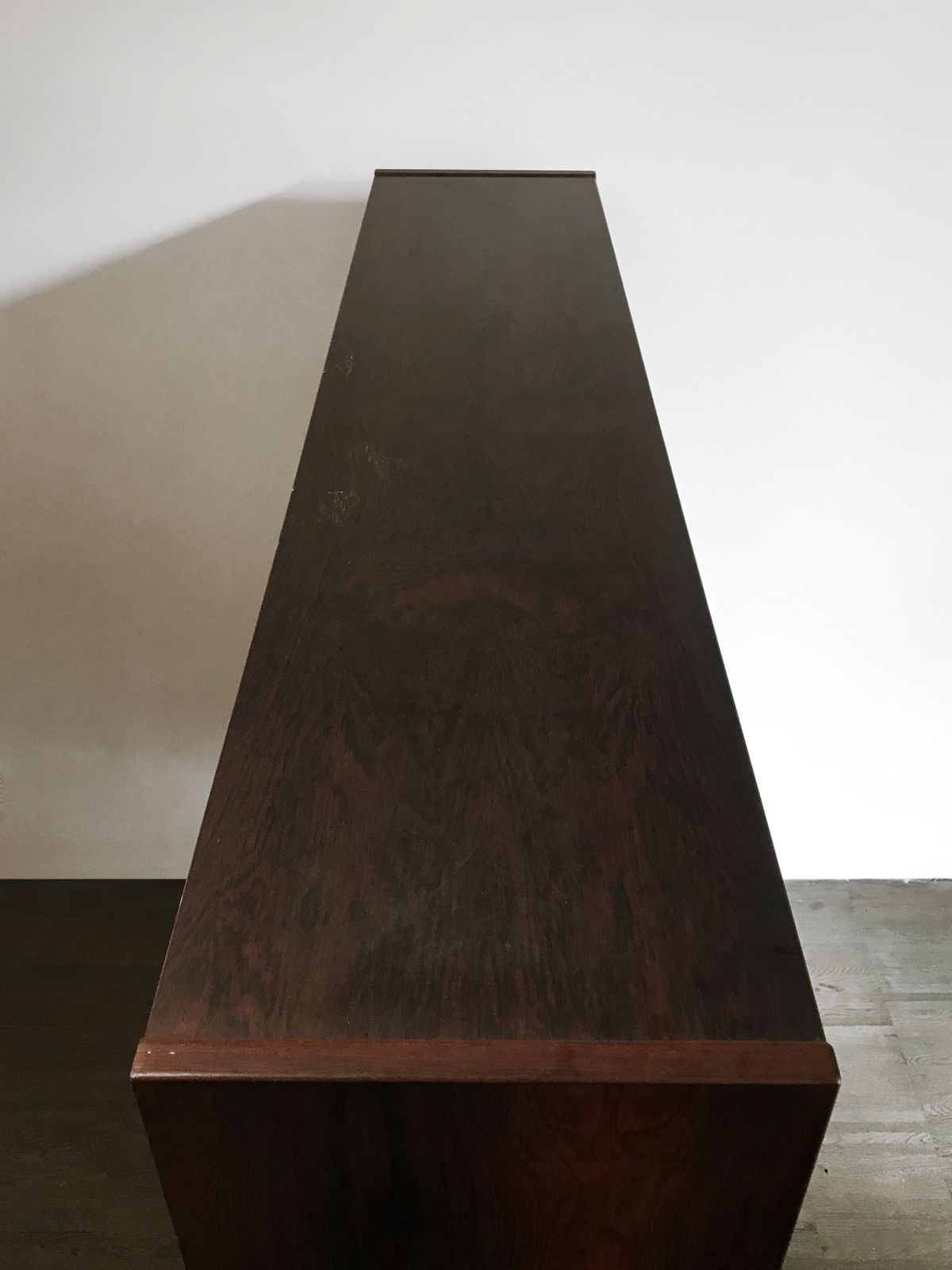 Scandinavian Dark Wood Bookcase Design Gunni Omann , 1960s photo 2900.0