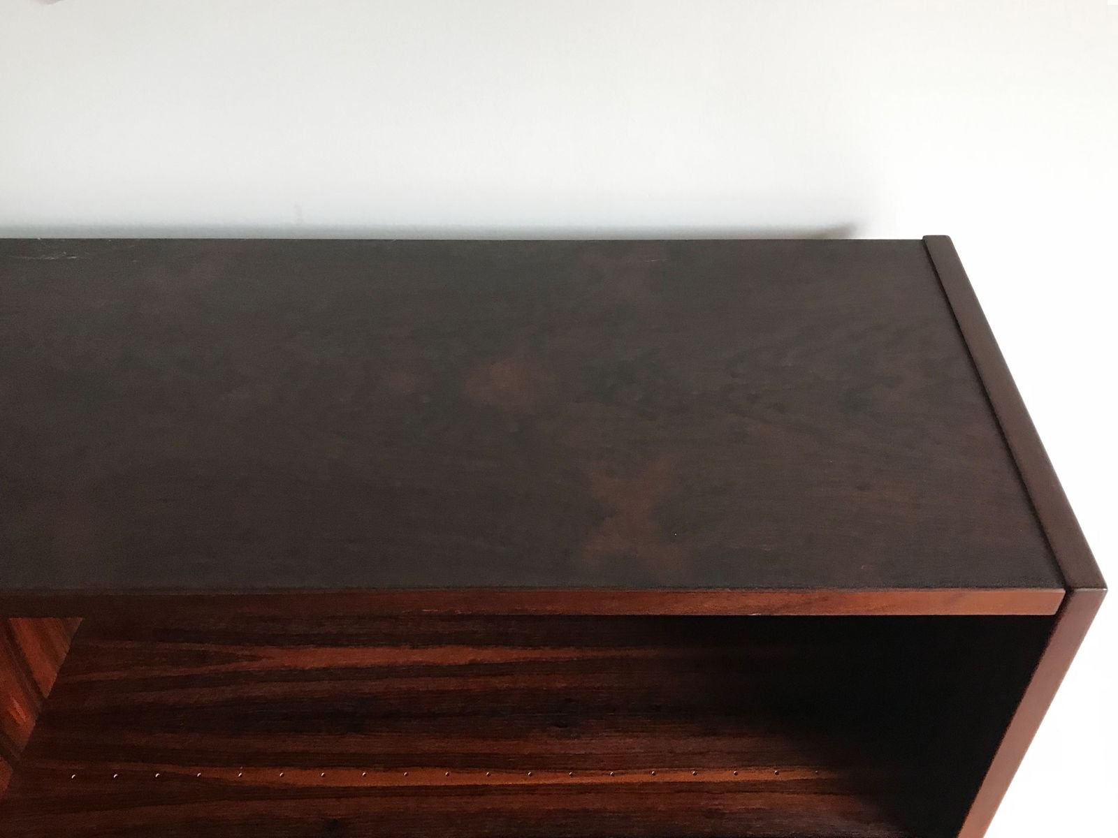 photo for sale Scandinavian Dark Wood Bookcase Design Gunni Omann , 1960s