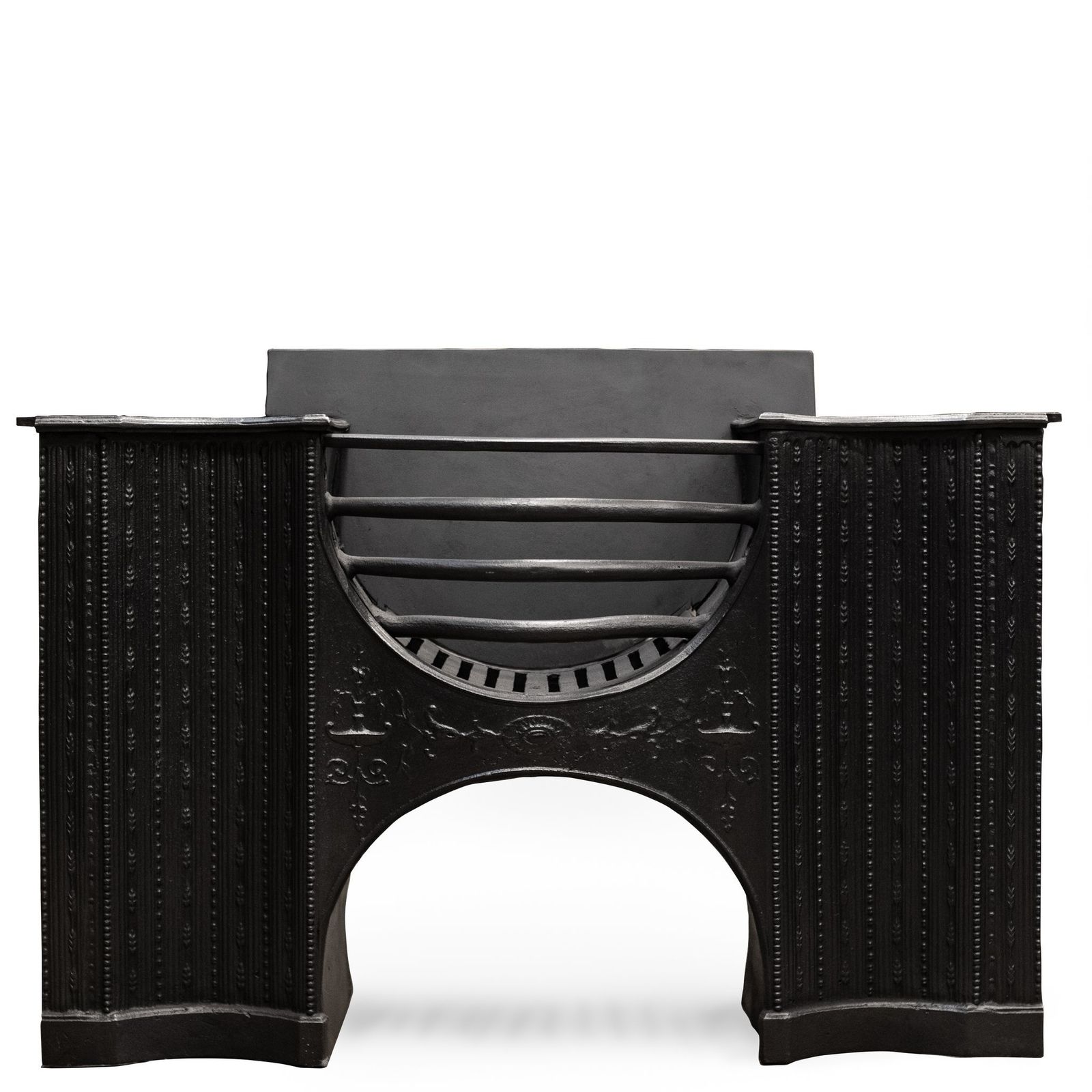 Antique Georgian Hob Grate In The Manner Of Robert Adam