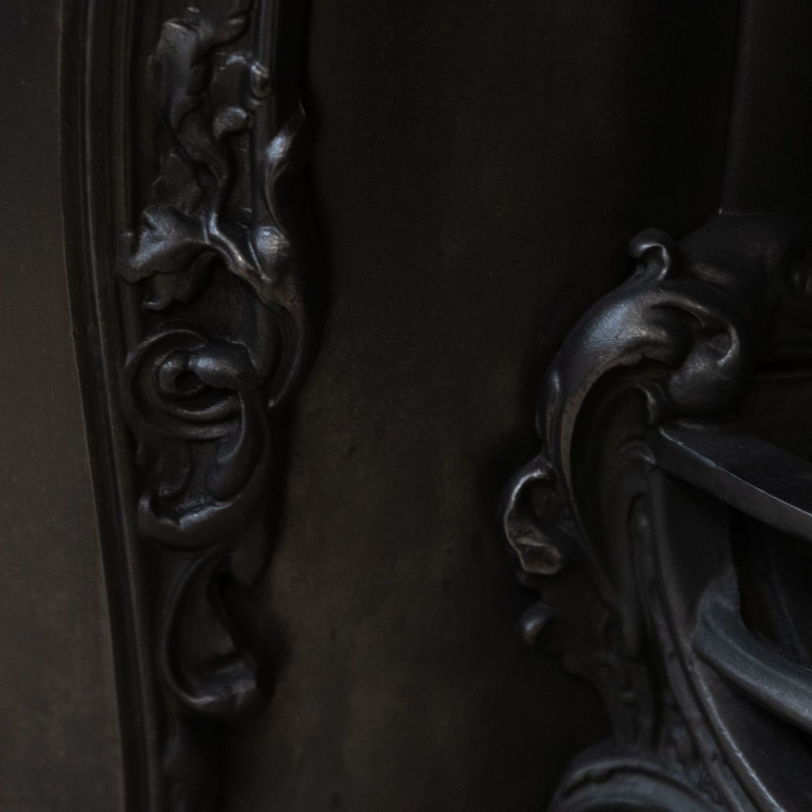 Ornate Reclaimed Victorian Style Cast Iron Insert photo Home Fixtures