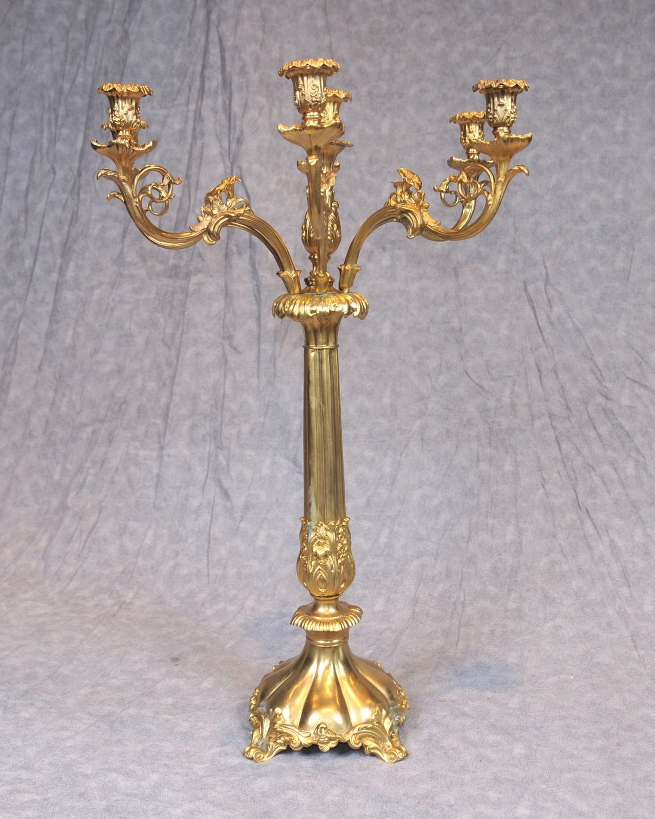 Pair Candelabras   Gilt Antique Gilt Classic Candelabrum Paul Storr photo 1995.0