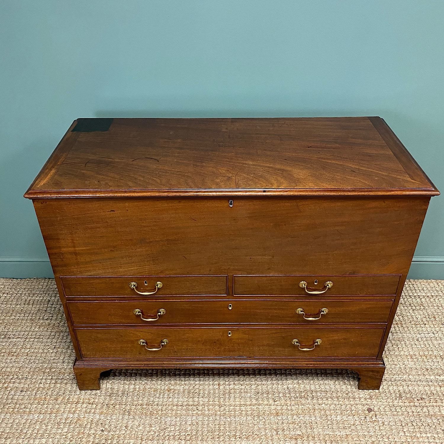 Spectacular Quality Georgian Mahogany Antique Chest photo buy
