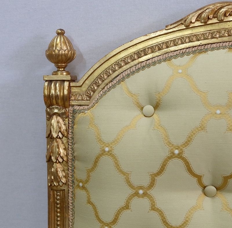 photo furniture Pair Of Queen Louis XVI Armchairs, Napoleon III Period   Mid Xixth