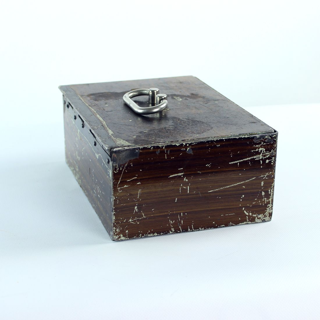 220.0 Vintage Safe Deposit Box, Czechoslovakia 1930s photo