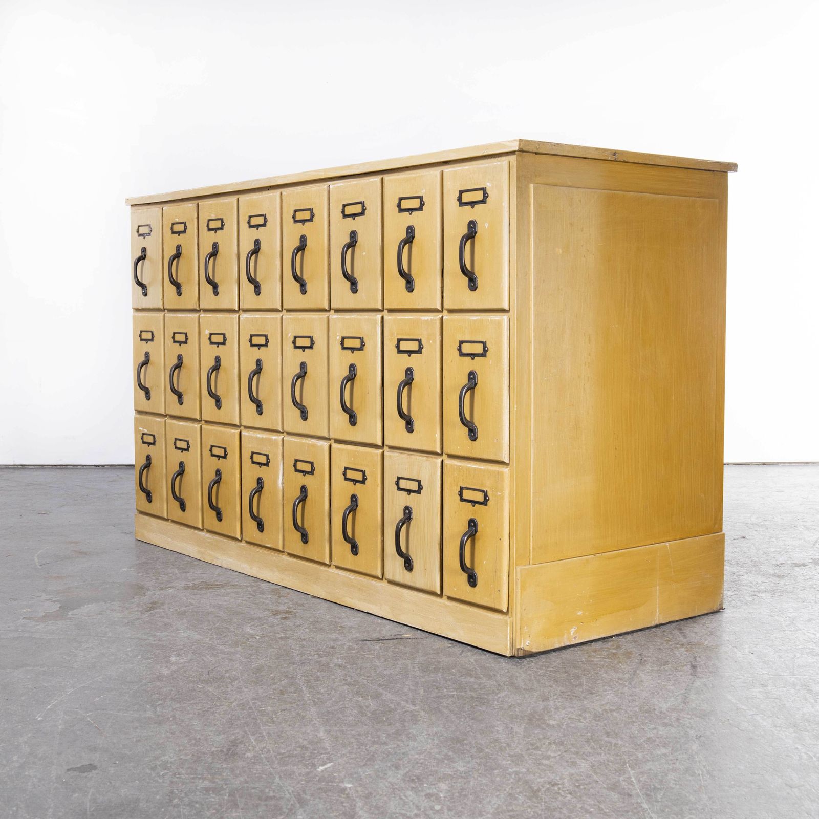1940’s Twenty Four Painted Bank Of Drawers – Haberdashery photo 1854.0