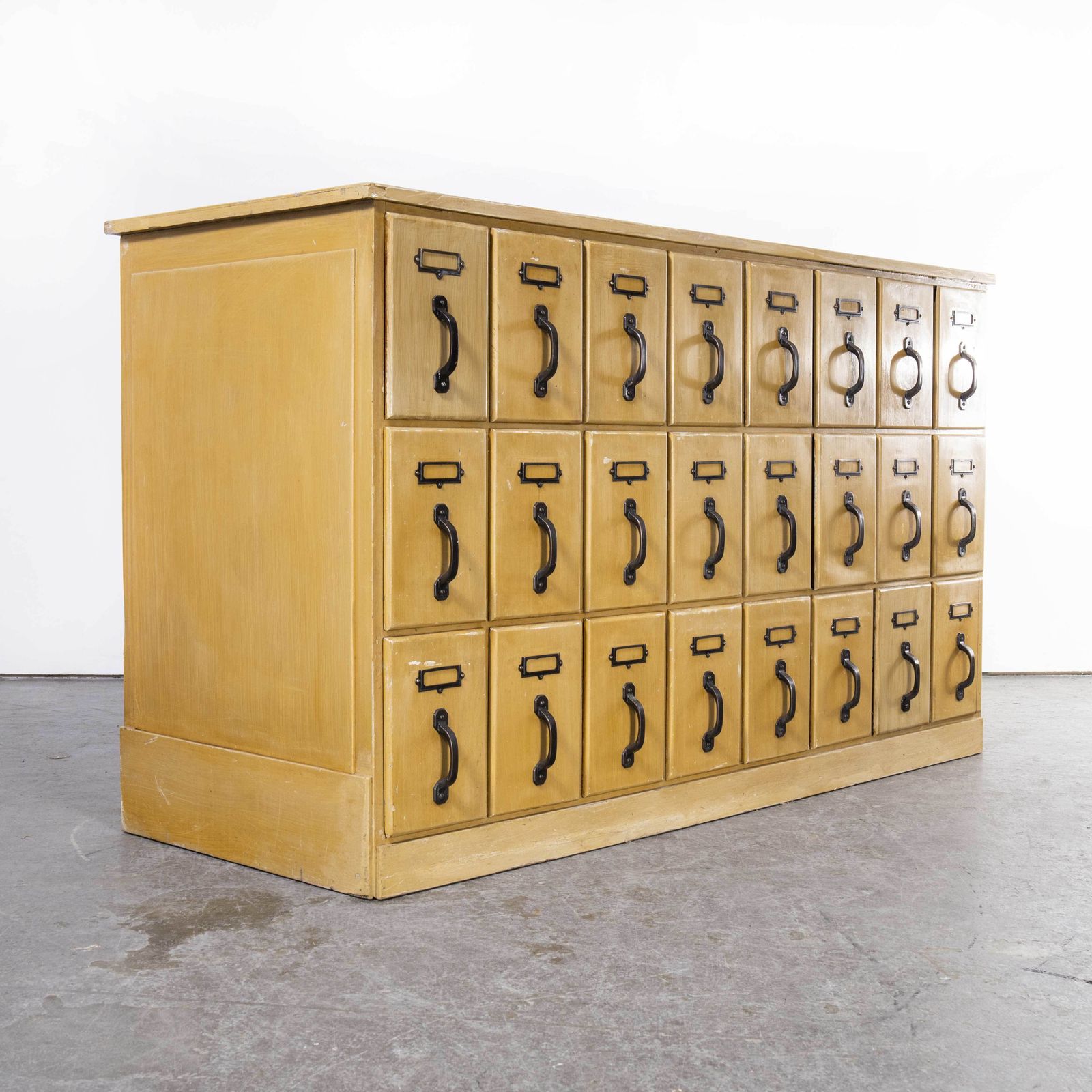 photo furniture 1940’s Twenty Four Painted Bank Of Drawers – Haberdashery