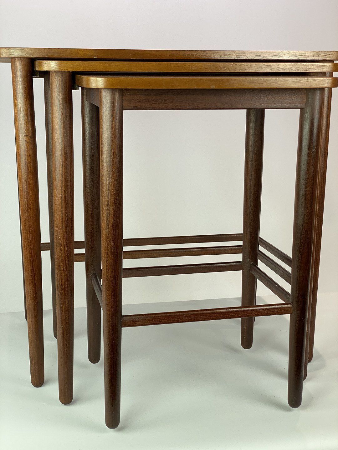 Set Of Nesting Tables In Teak Of Danish Design From The 1960s. photo Furniture