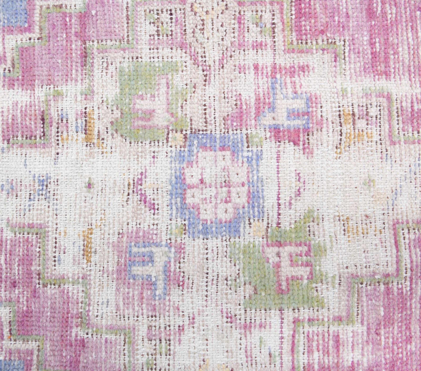 Turkish Antique Oushak Rug Runner, Handmade Wool Carpet, Hallway Low Pile Rugs, Farmhouse Decor, One Of A Kind, Traditional, Boho Decor photo vinterior