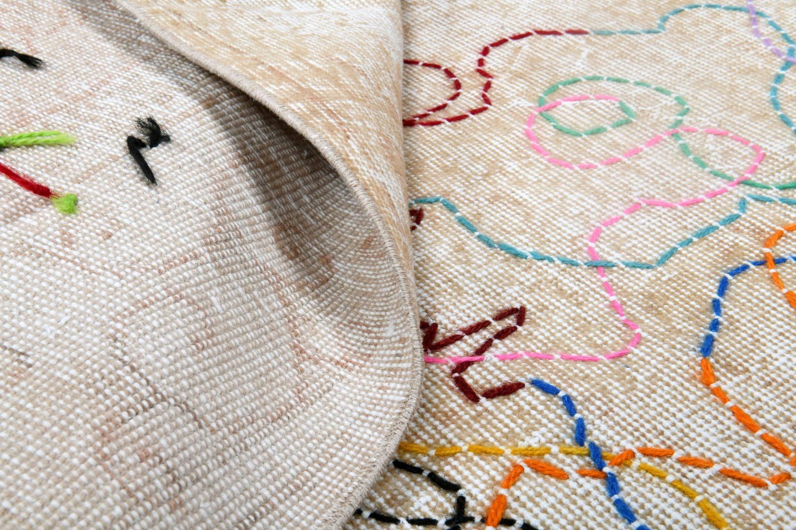 photo furniture Turkish Oushak Rug, Handmade Wool Carpet, Low Pile Area Rug, One Of A Kind, Anatolian, Boho Decor, Farmhouse Decor Rugs