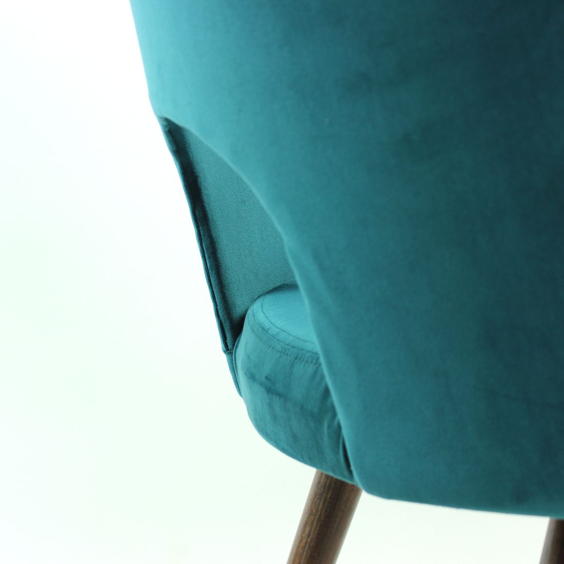 Dining Chairs By Oswald Haerdtl In Velvet For Ton, Czechoslovakia 1950s, Set Of 5 photo vintage