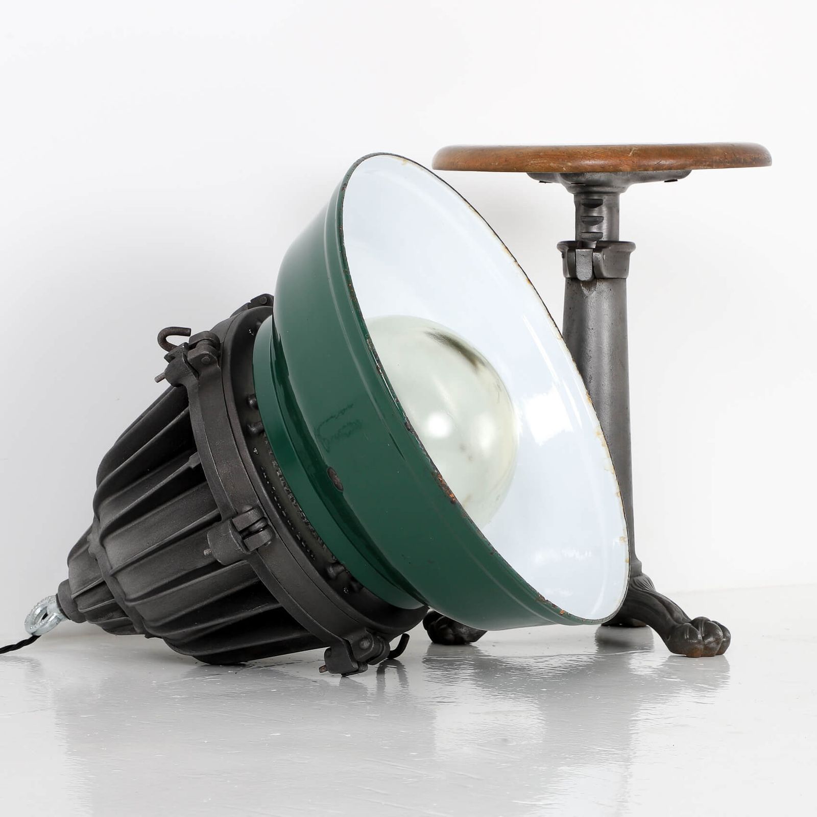 Xxl Walsall Mod Pendant Light, 1940s