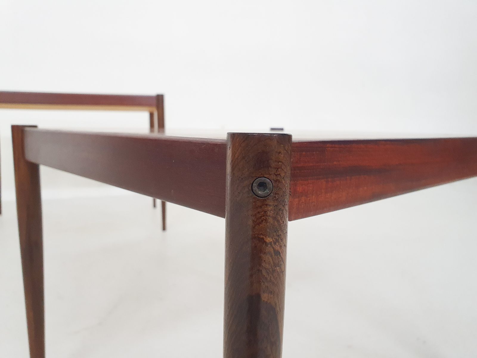 Meubels Mid Century Houten Nesttafels, Nederland, Ca. Jaren 1950 photo