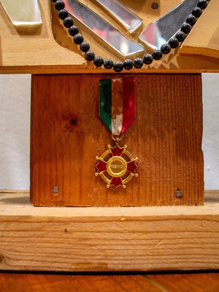 Queen Sculpture Door Enrico Baj, Mastrogiacomo, Jaren 1970 photo for sale