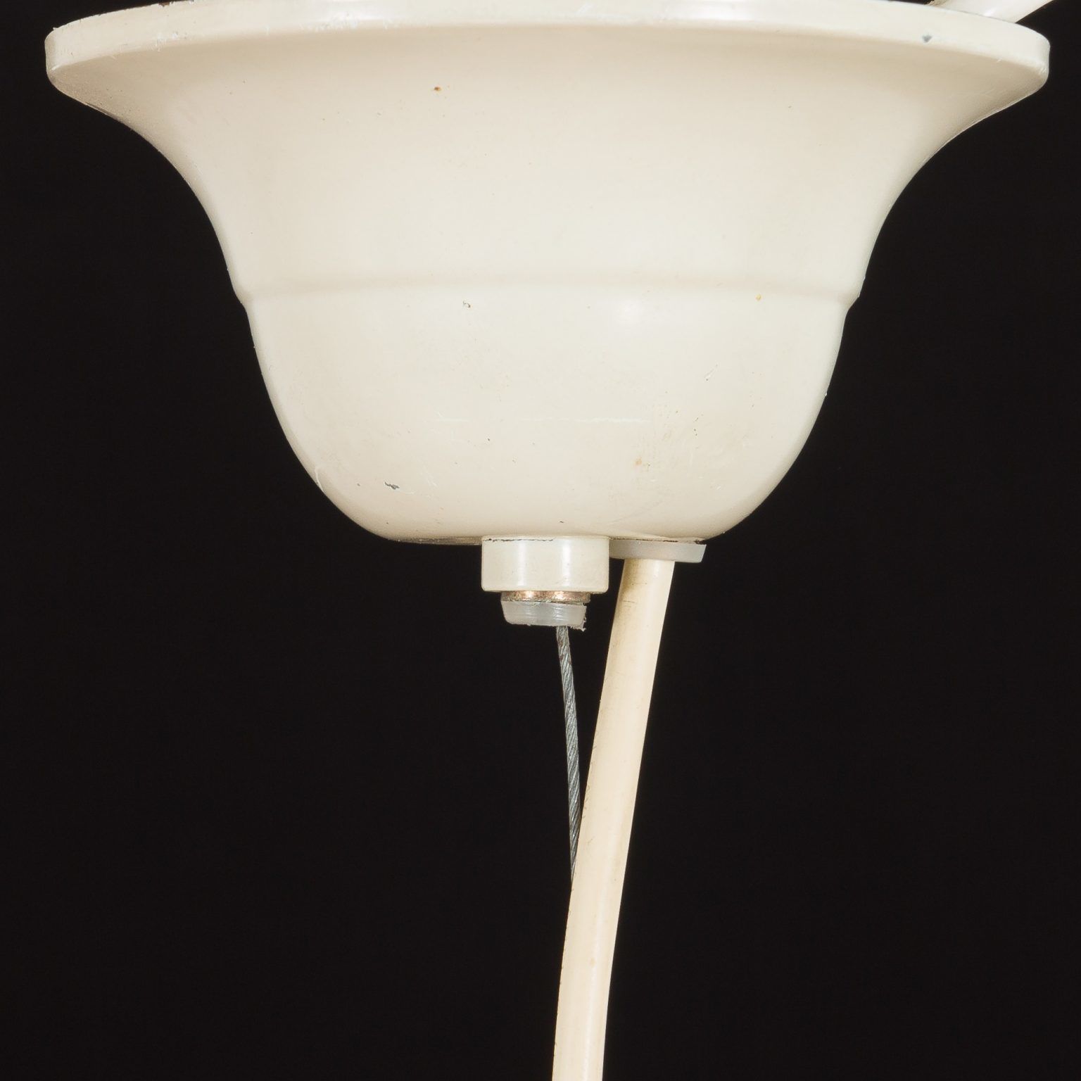 Italian Murano Glass Sphere Pendant Lamp In The Style Of Venini, 1970s photo vintage
