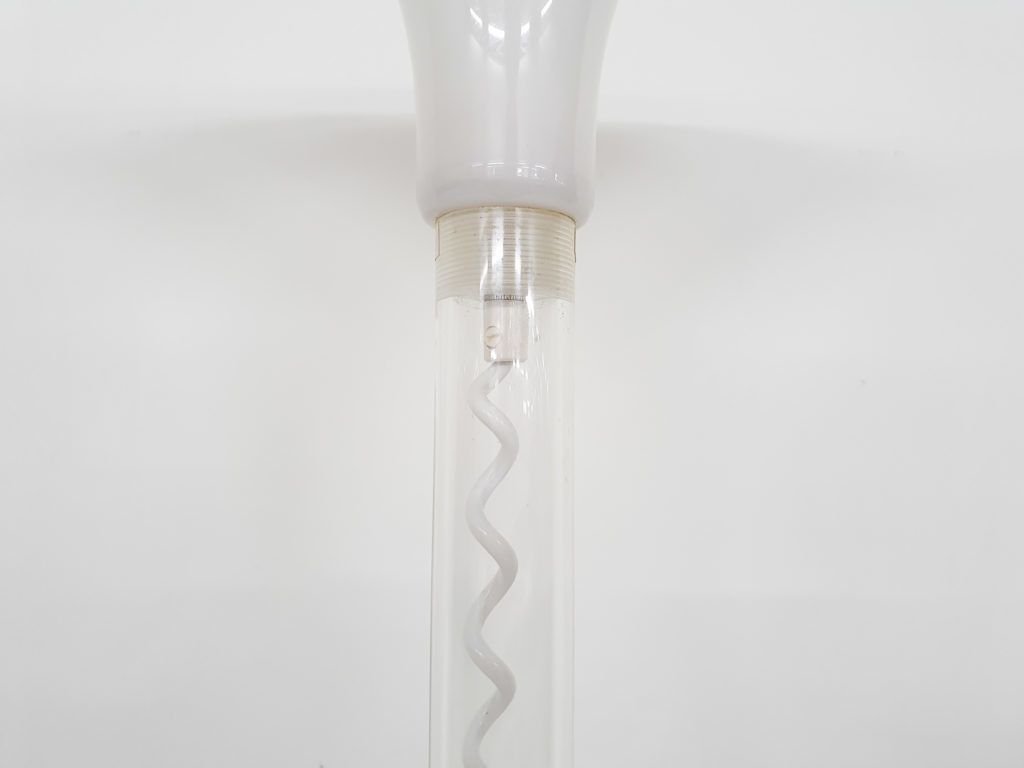 White Plexi Floor Light By Harco Loor, The Netherlands photo 574.0799999999999
