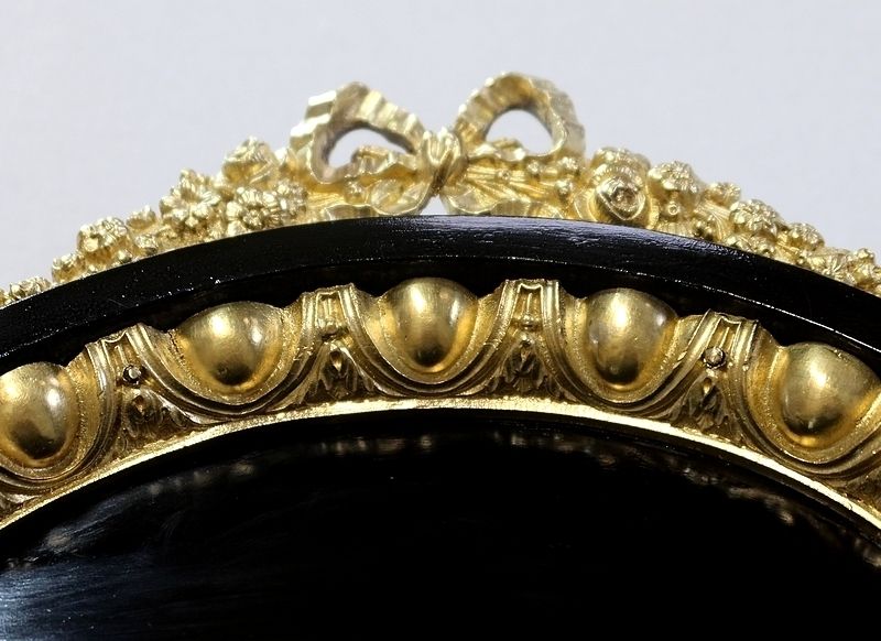 5551.7 Small Lady's Desk In Blackened Pear, Napoleon III Period   Mid 19th Century photo