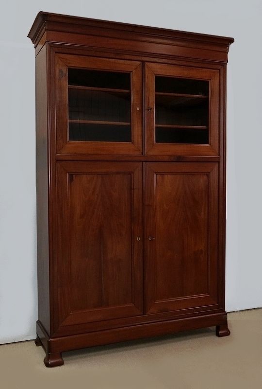 Important Mahogany Four Door Cabinet   2nd Part Of The 19th Century