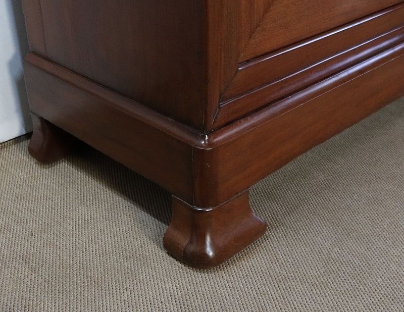 Furniture Important Mahogany Four Door Cabinet   2nd Part Of The 19th Century photo
