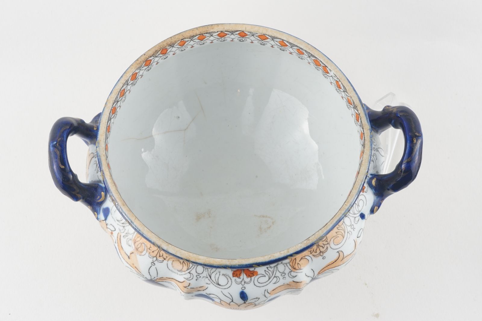 Very Early Mason's Ironstone Sauce Tureen & Lid, Dating To The Early 1800's photo furniture