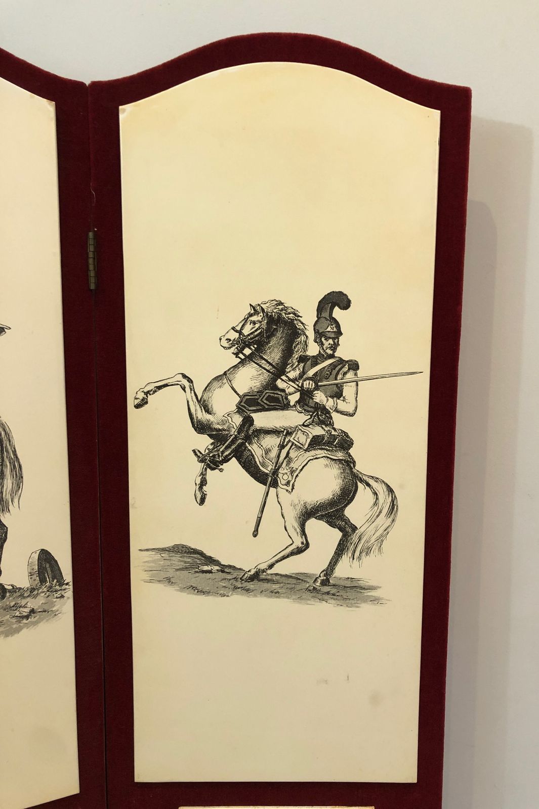 Napoleonic Screen In The Taste Of Pietro Fornasetti photo vinterior