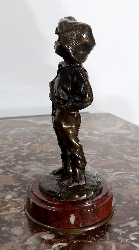 Bronze “Boy With His Hands In His Pockets”   1910 photo buy