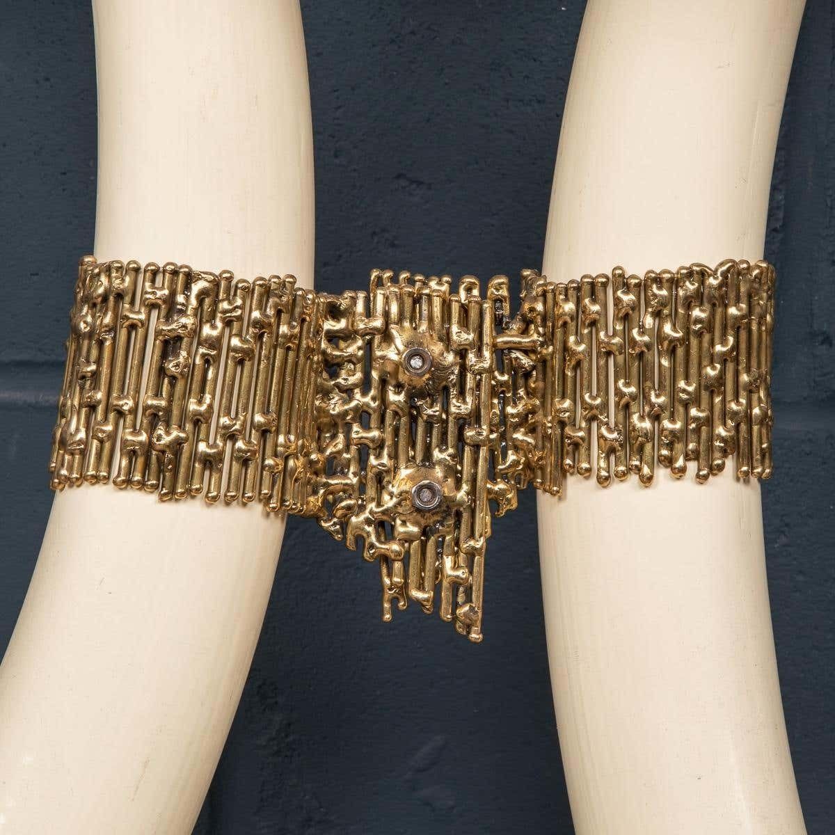 20th Century French Resin Tusk Console, Henri Fernandez, C.1970 photo buy