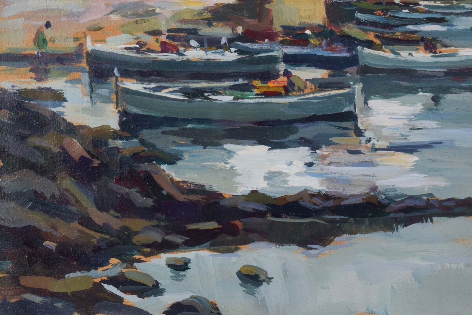 Jaume Mariné I Albamonte   Coastal Seascape Of Cadaques photo 909.0