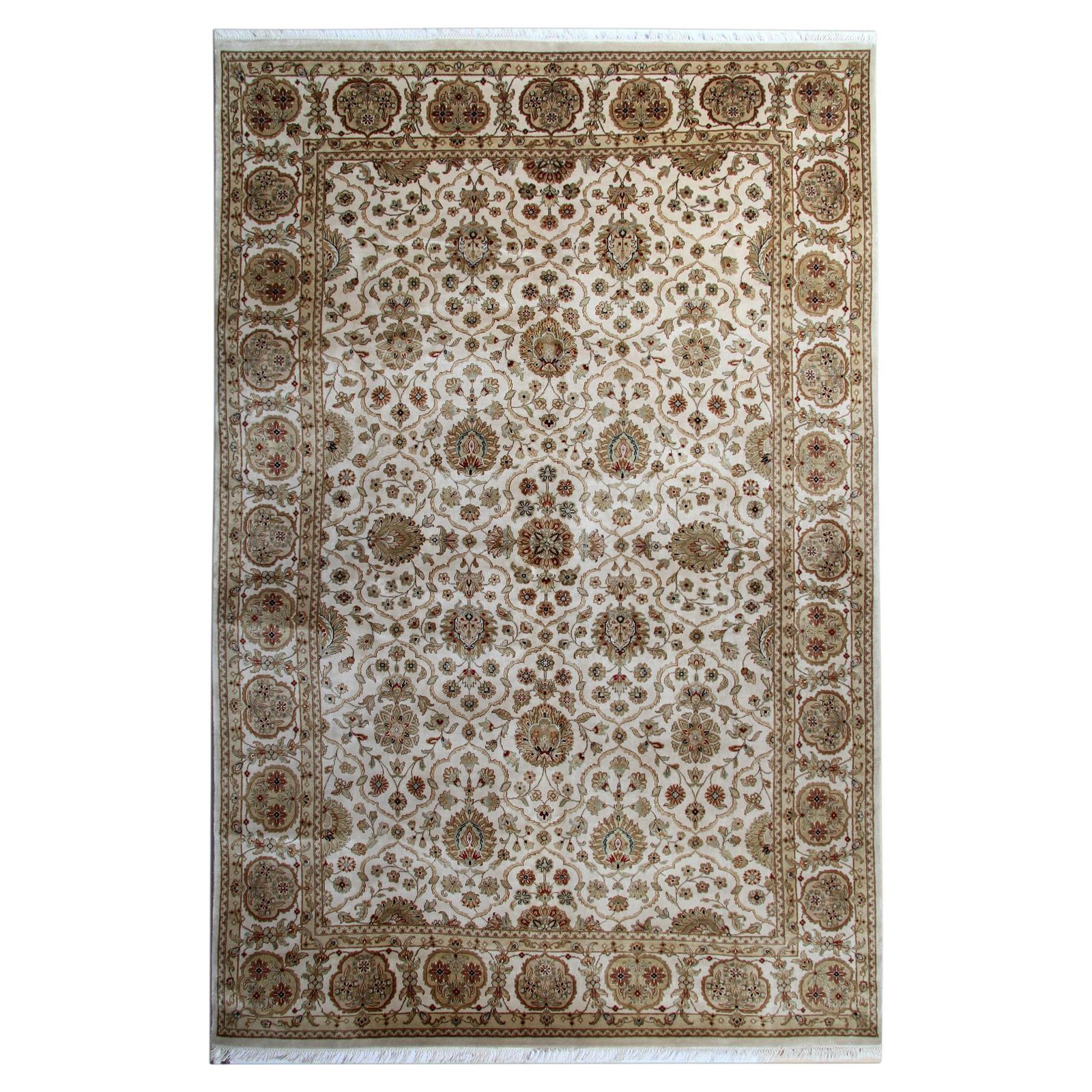 Traditional Rug Wool Ziegler Style Carpet Handmade Oriental Area Rug