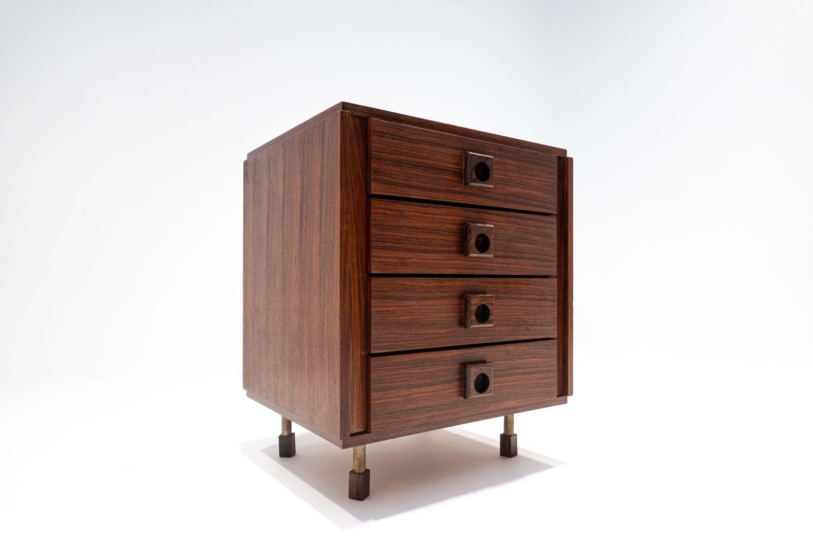 Mid Century Modern Italian Dressing Table, Teak, 1960s
