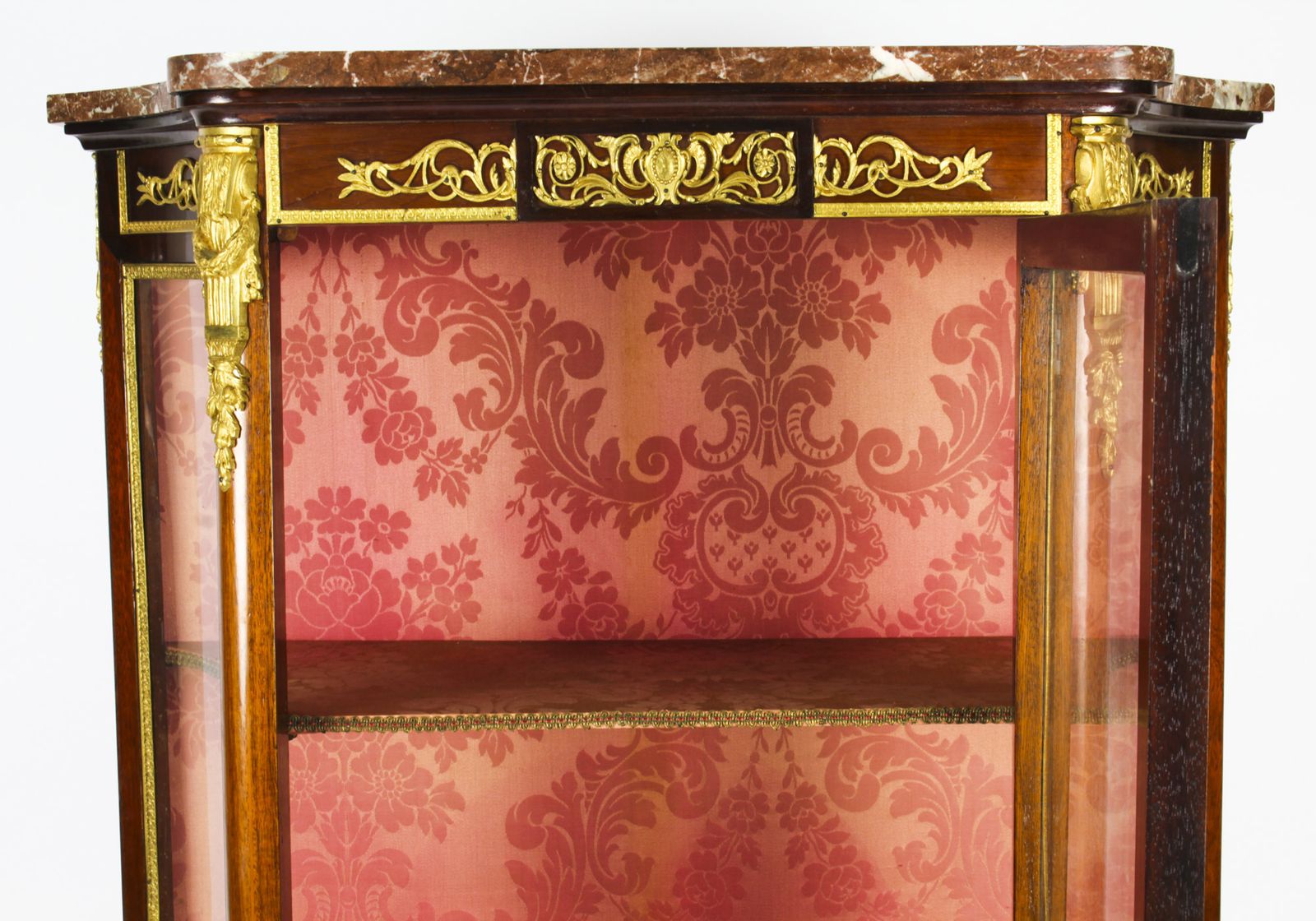 photo furniture Antique French Vernis Martin Display Cabinet C.1880 19th Century