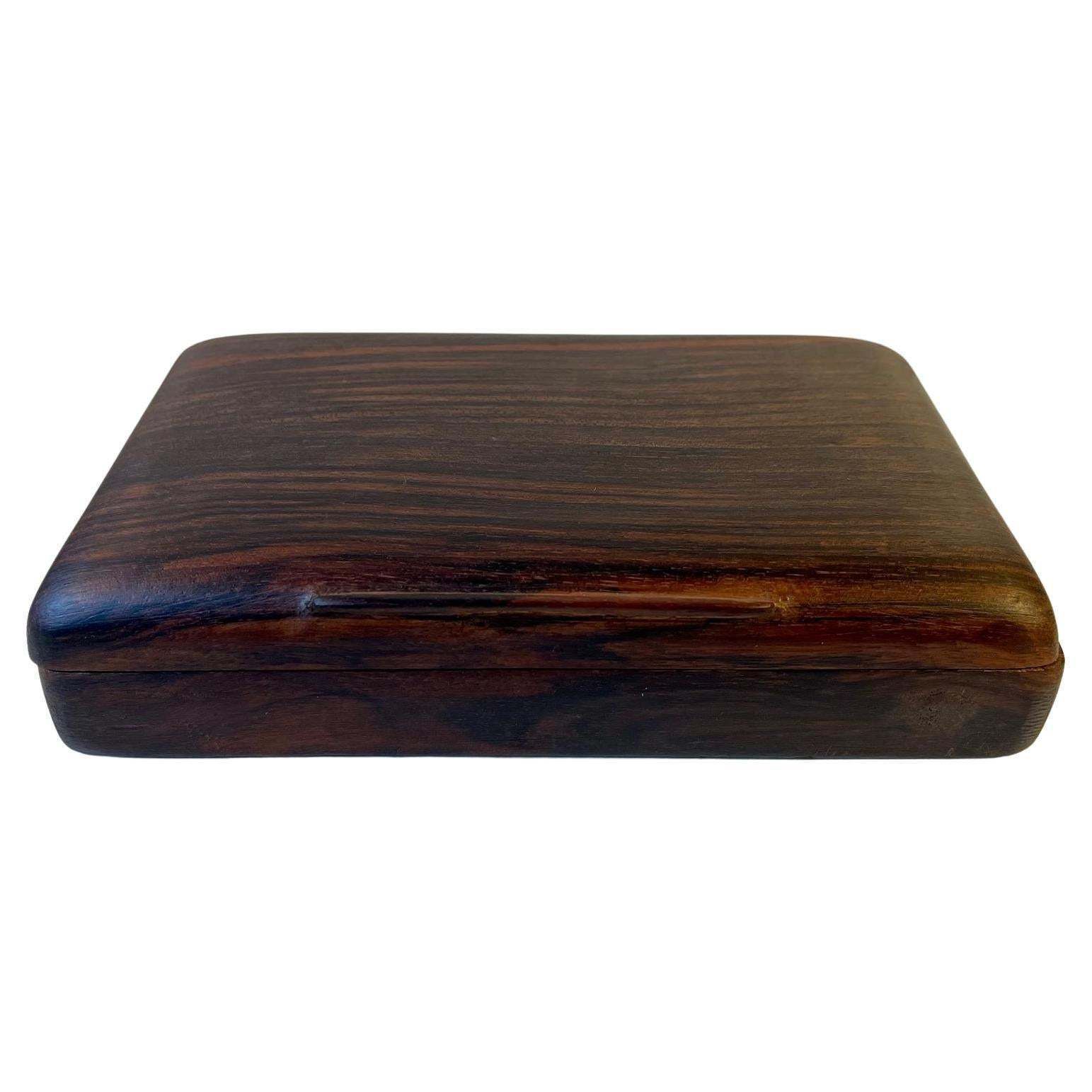 Scandinavian Cigar Box In Rosewood, 1960s