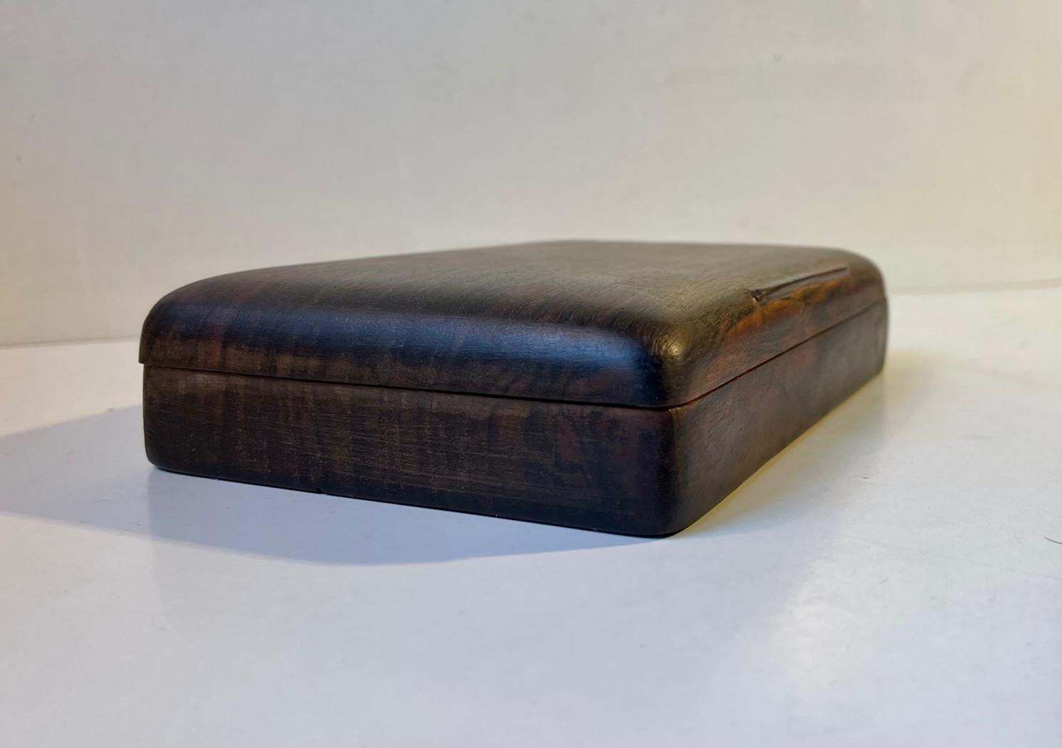 Scandinavian Cigar Box In Rosewood, 1960s photo for sale