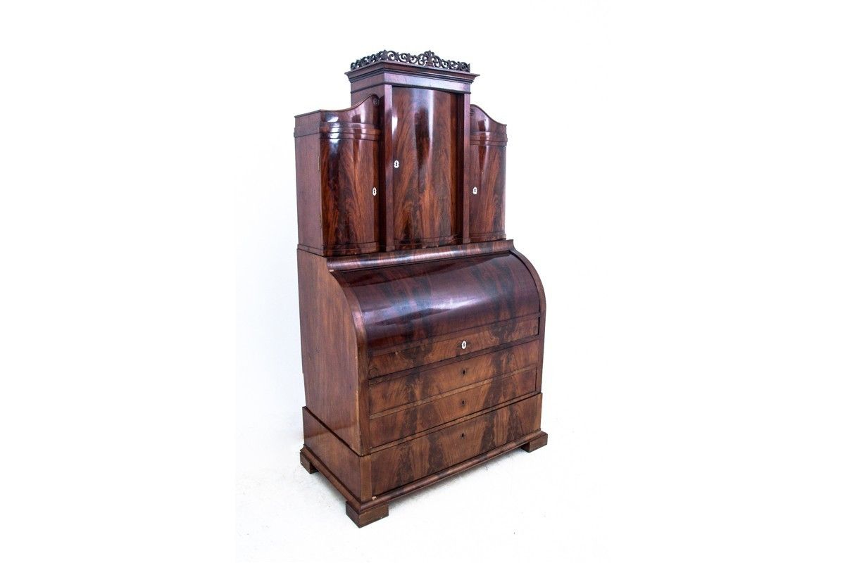 Antique Secretary, Northern Europe, Mid 19th Century. photo Furniture