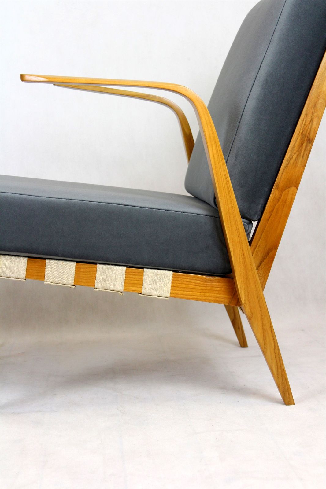 Furniture Mid Century Bentwood Armchairs From Drevozpracujici Druzstvo, 1962, Set Of 2 photo
