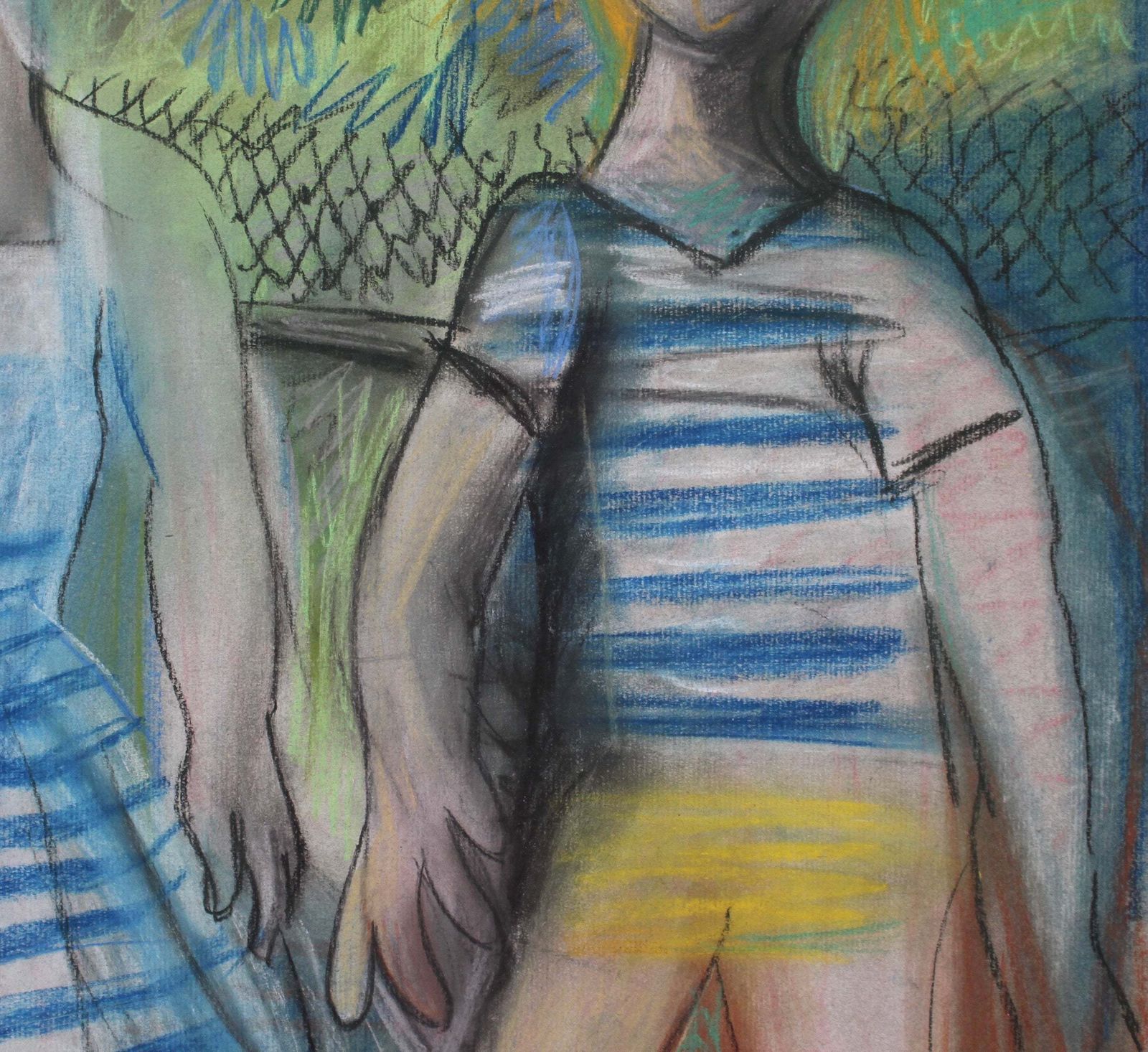 Art 'The Kids' By Raymond Debiève (1967) photo