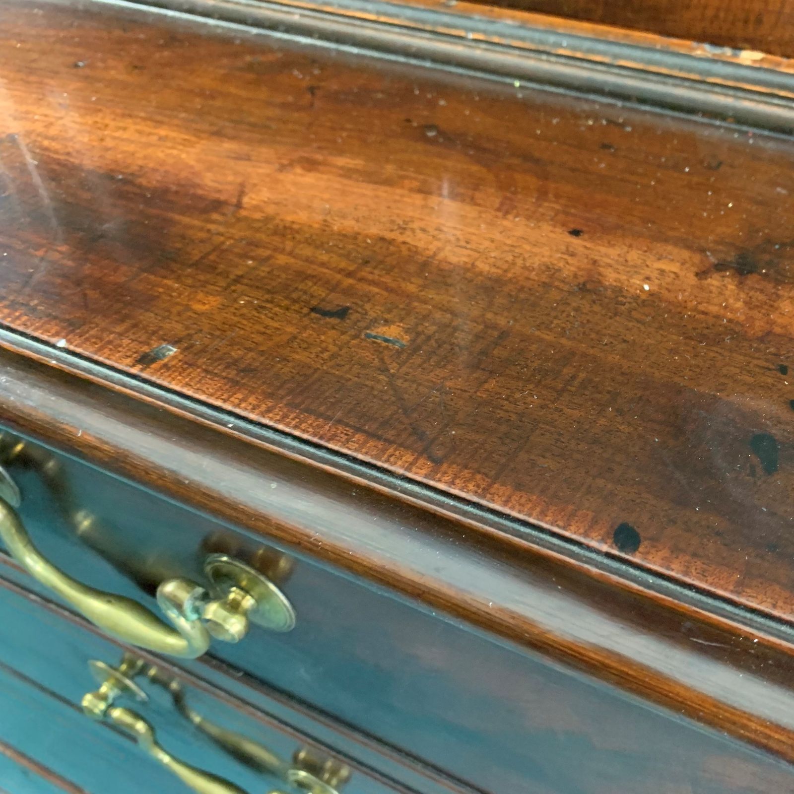 photo furniture Georgian Secretaire Bookcase, 18th Century And Earlier