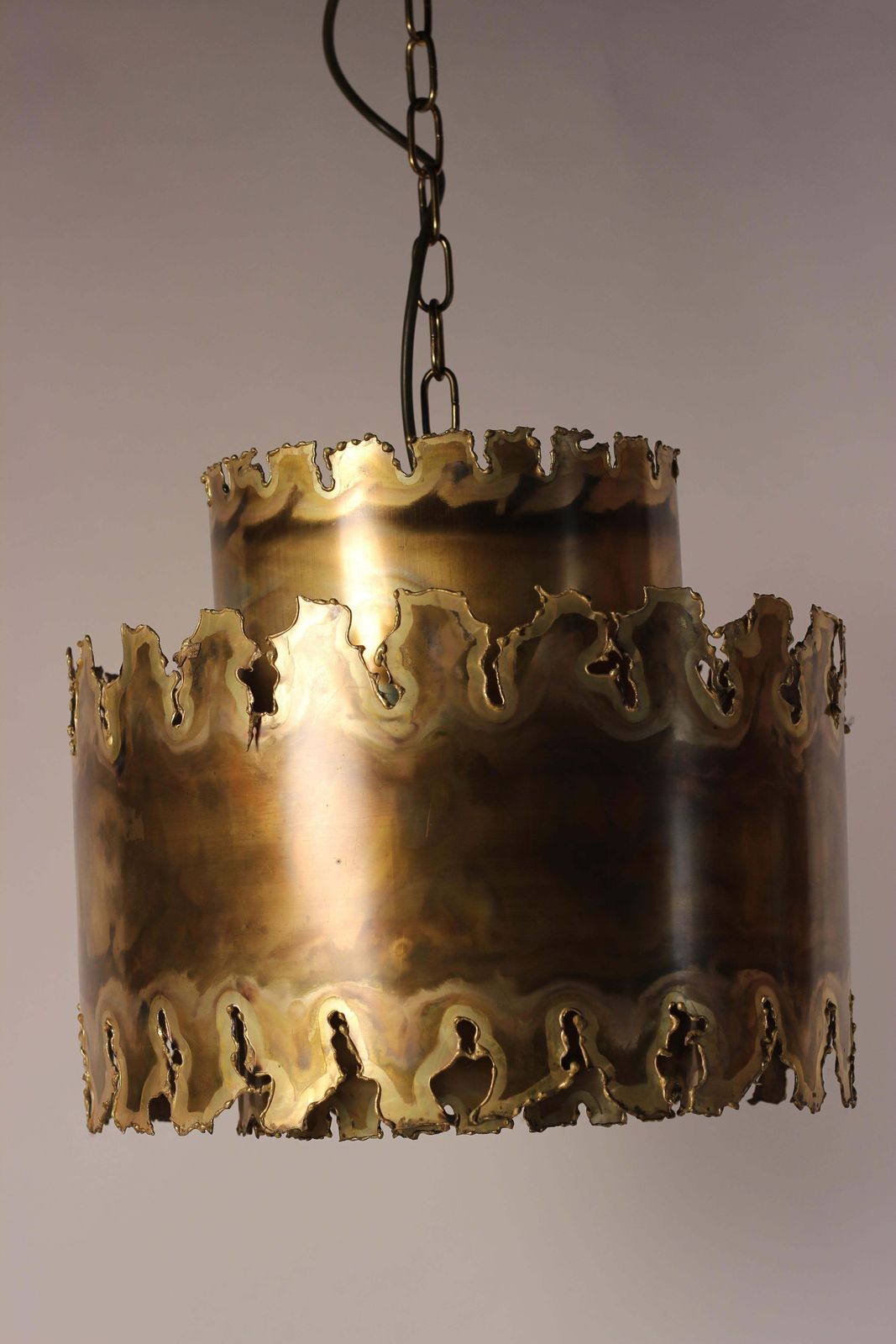 Mid Century Modern Brutalist Pendant Light By Svend Aage Holm Sørensen, 1960’s photo 1300.0