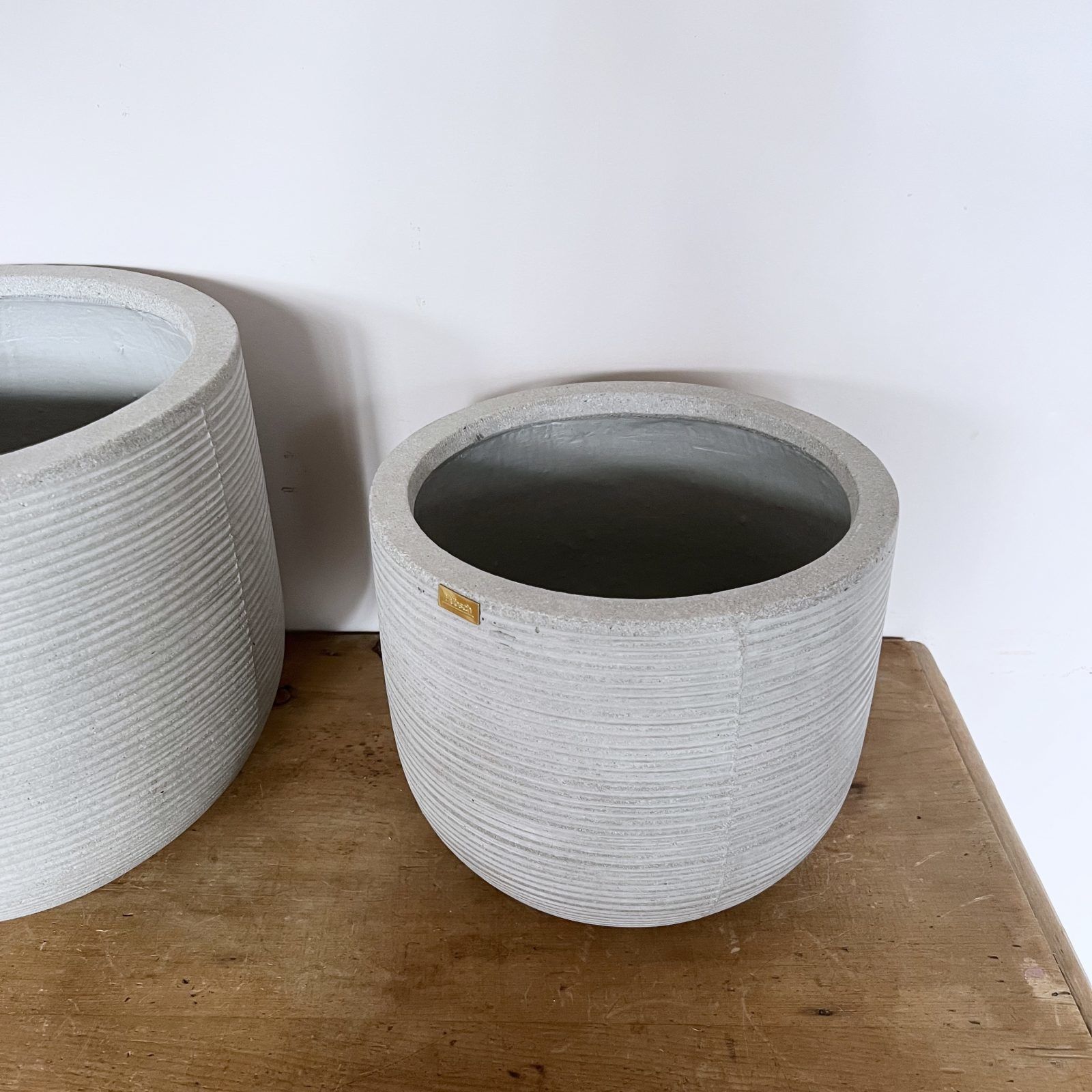 Contemporary Concrete Planters photo for sale