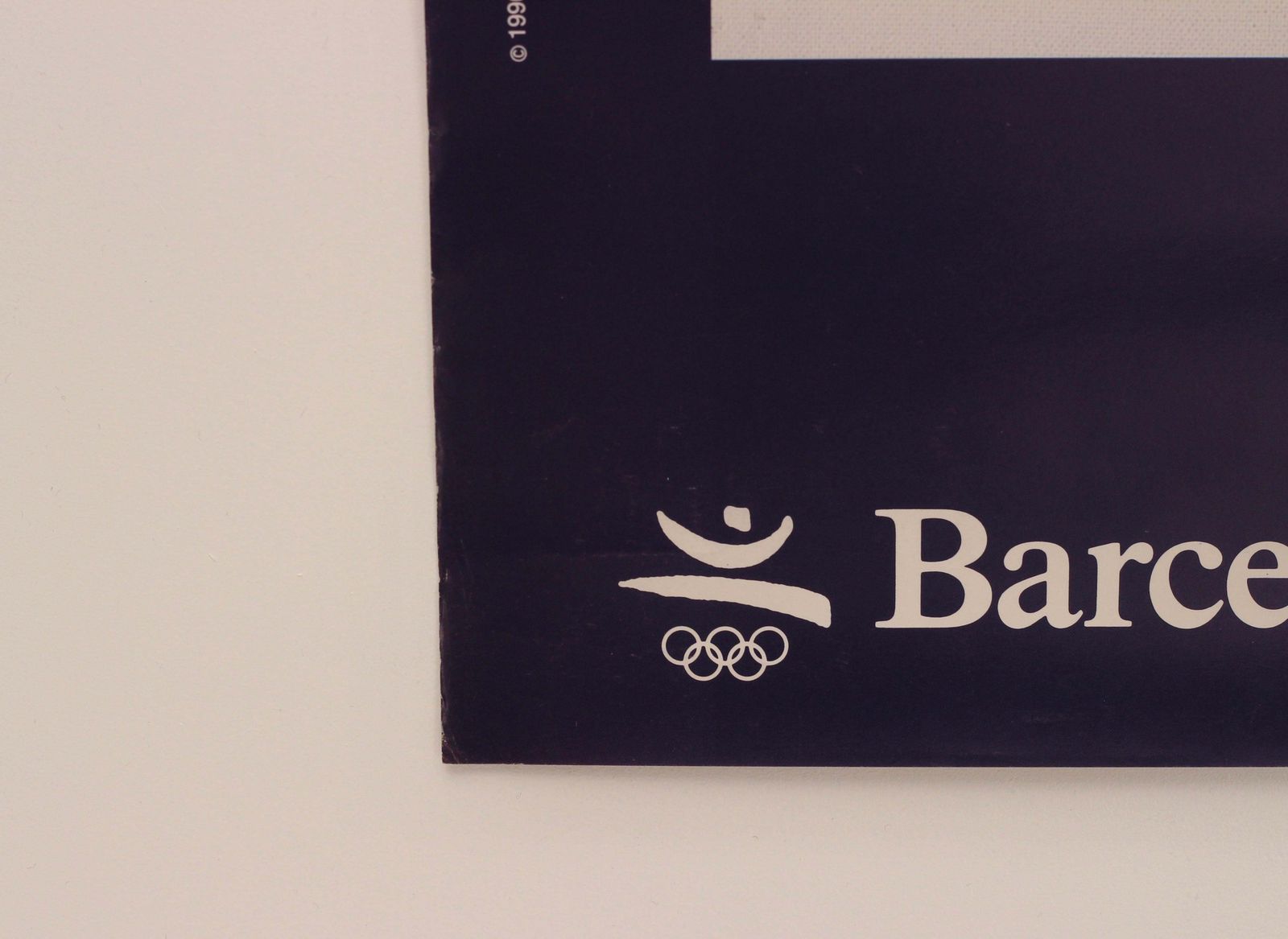 Original Barcelona 1992 Olympic Poster By Josep Guinovart For The Xxv Olympiad photo for sale