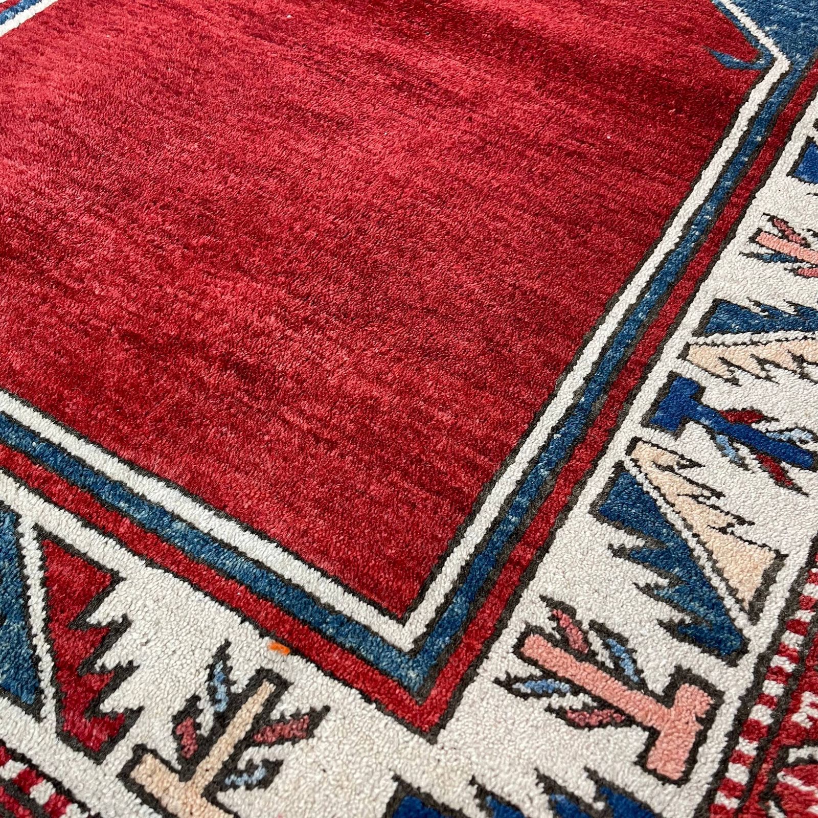photo furniture Afghan Kazak Rug ,Feiner Handgeknüpfter Orientteppich Afghan Kazakteppich