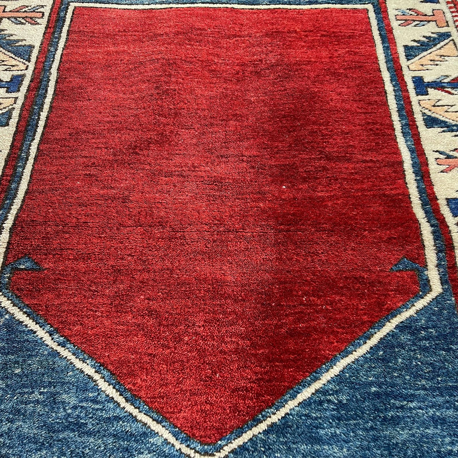 photo for sale Afghan Kazak Rug ,Feiner Handgeknüpfter Orientteppich Afghan Kazakteppich