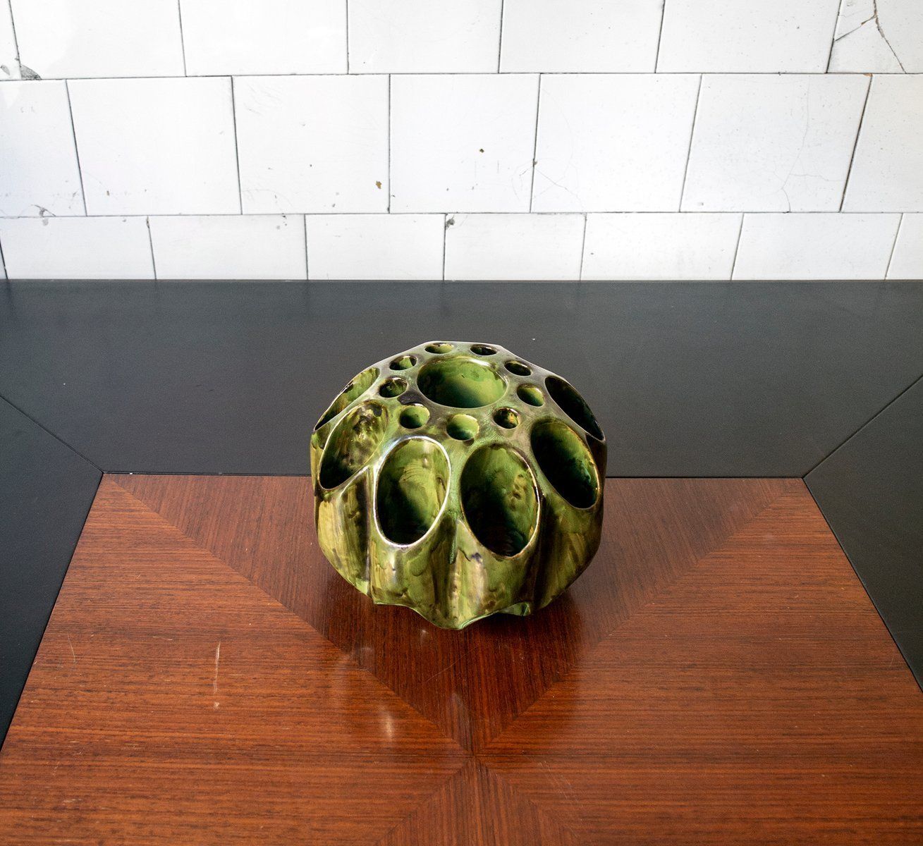 Sculptural Ceramic Vase By Vladimir Pecic, 1973 photo furniture
