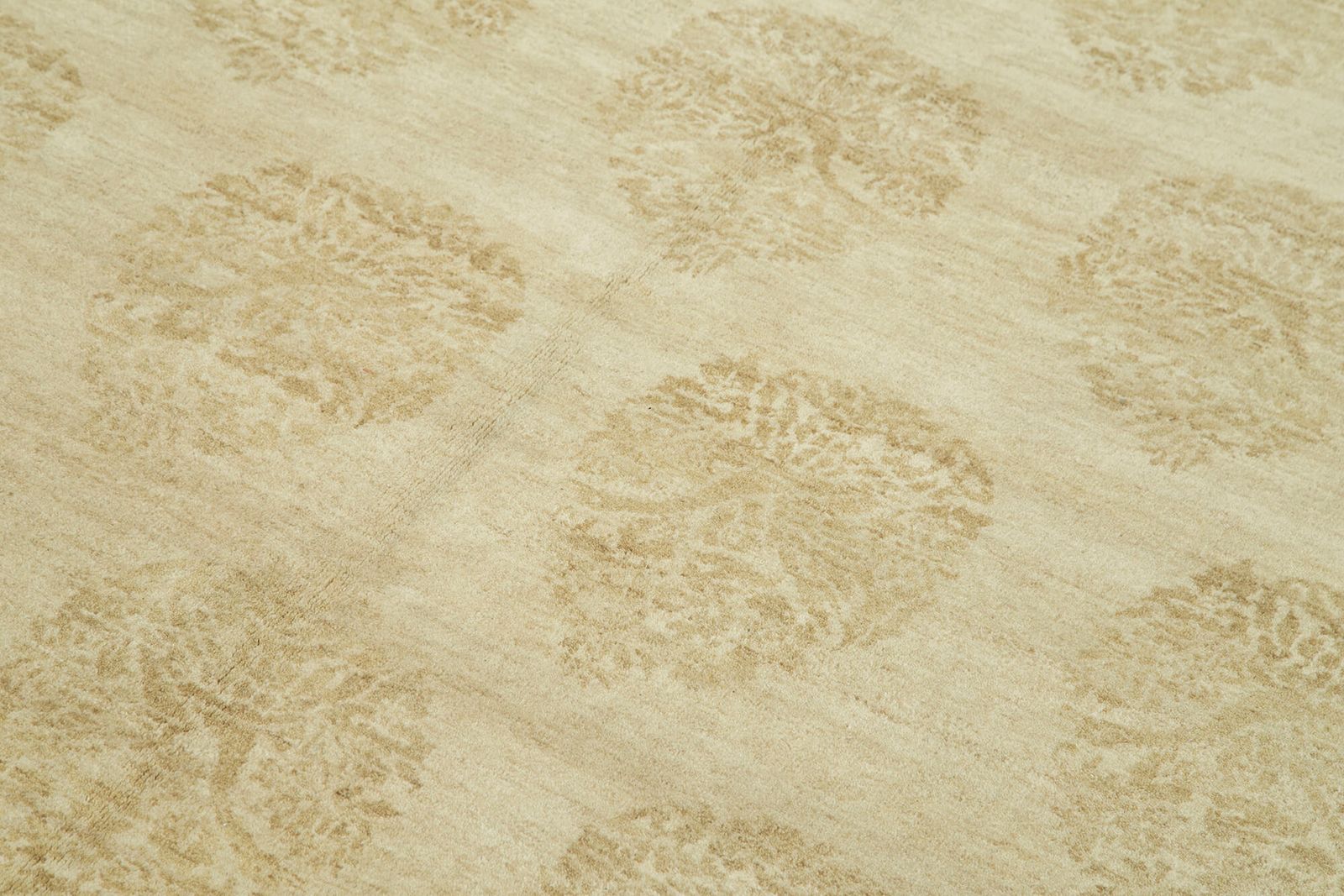 Oriental Handmade 2000s 180 Cm X 261 Cm Beige Wool Oushak Area Rug photo vinterior