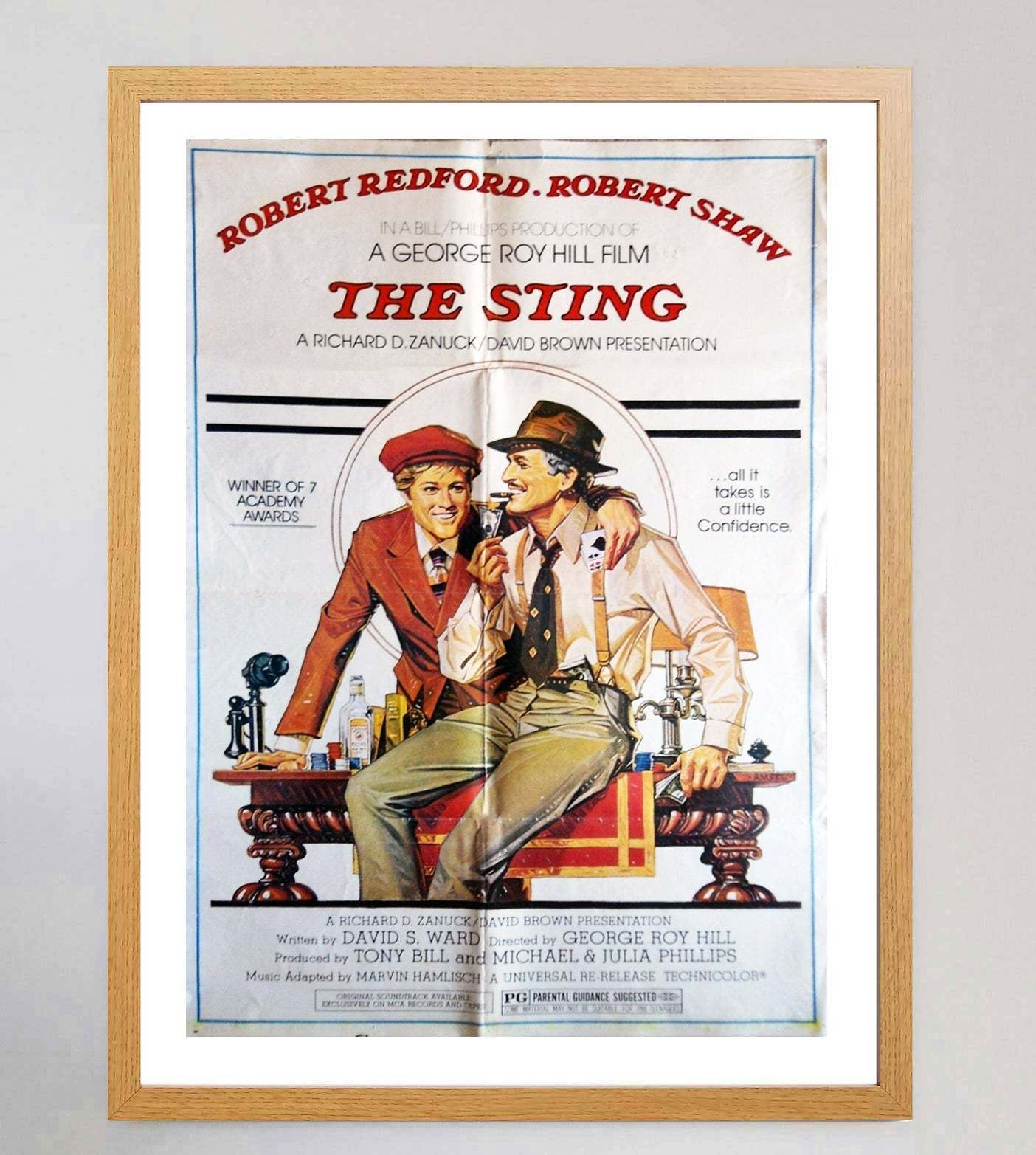 The Sting Original Vintage Poster photo Art