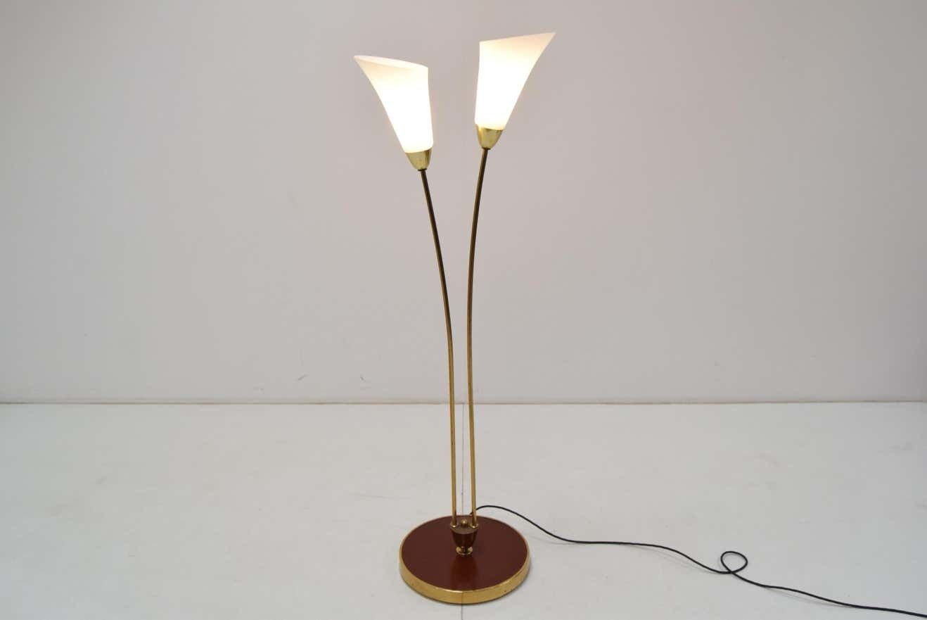 Art Deco Floor Lamp,1940's, 1940s photo furniture